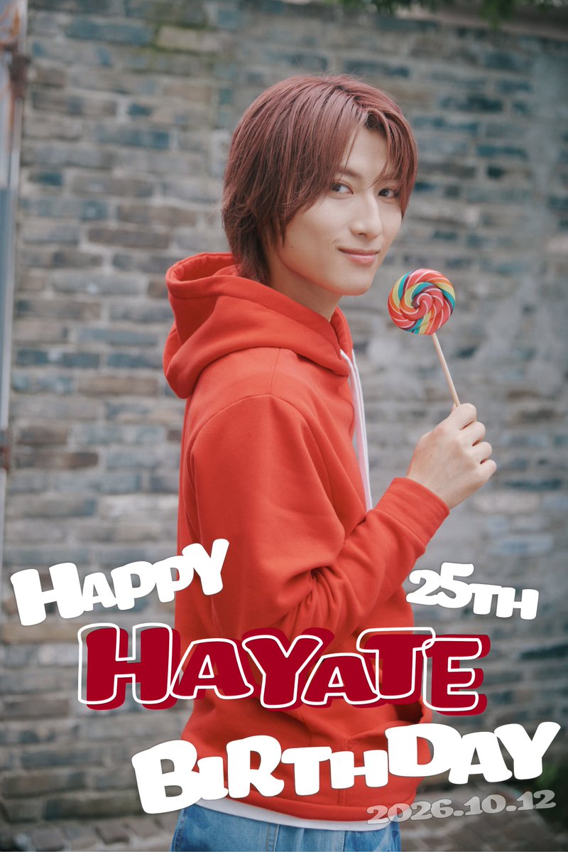 Supdra_staff's tweet photo. ー
Happy 25th Birthday🎂

SUPER★DRAGON
#飯島颯 
ー

#スパドラ #SUPERDRAGON
#HAPPYBIRTHDAY_HAYATE 
@hayate_i_1012 https://t.co/bDUBWh3AdK
