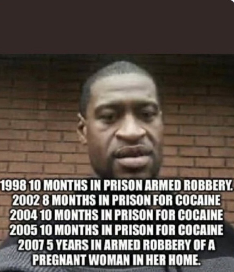 USMCMAGA's tweet photo. He would be passing fake bills for alcohol and tobacco and living an addicts life. This man should not have statues and murals painted of him. People like Malcolm X and Dr. Martin Luther King and @charliekirk11  should. The left used George as a martyr for social justice, riots, defunding the police and countless insurrections where many police and citizens lost their lives. The left is a cancer to our society.