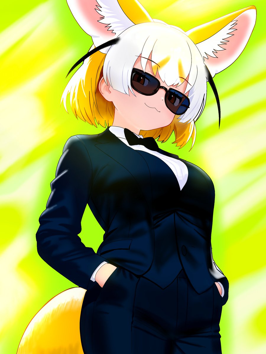 himainu0930's tweet photo. フェネック「最強のマインドだよー」
＃けものフレンズ #カリスマックス https://t.co/76ZNJ3e2ix
