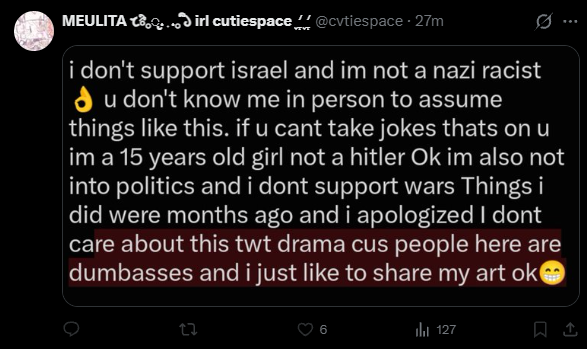 FALSEW0RMKING's tweet photo. mf your partner AND your friend said the n word despite not being black  you think people are gonna move on from that casually 😭  youre just as dumb and racist for even supporting them https://t.co/R7Nw51Nwyf