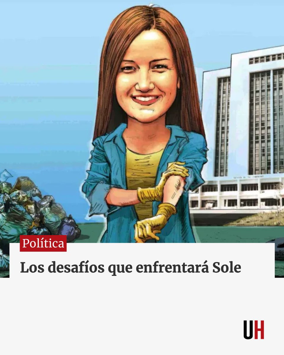 UltimaHoracom's tweet photo. La Municipalidad adeuda unos G. 1,6 billones hasta el 2035 y sigue la investigación fiscal sobre uso de bonos. Hay 8.500 funcionarios, muchos de ellos sin funciones. Varios no se pueden jubilar por deudas a la Caja.

Para llevar adelante su plan de gobierno necesita negociar con la ANR que mantendrá mayoría en la Junta Municipal. El balance en rojo es el principal obstáculo que tendrá Soledad al arrancar su gestión.

https://t.co/atDIqyZ2JG