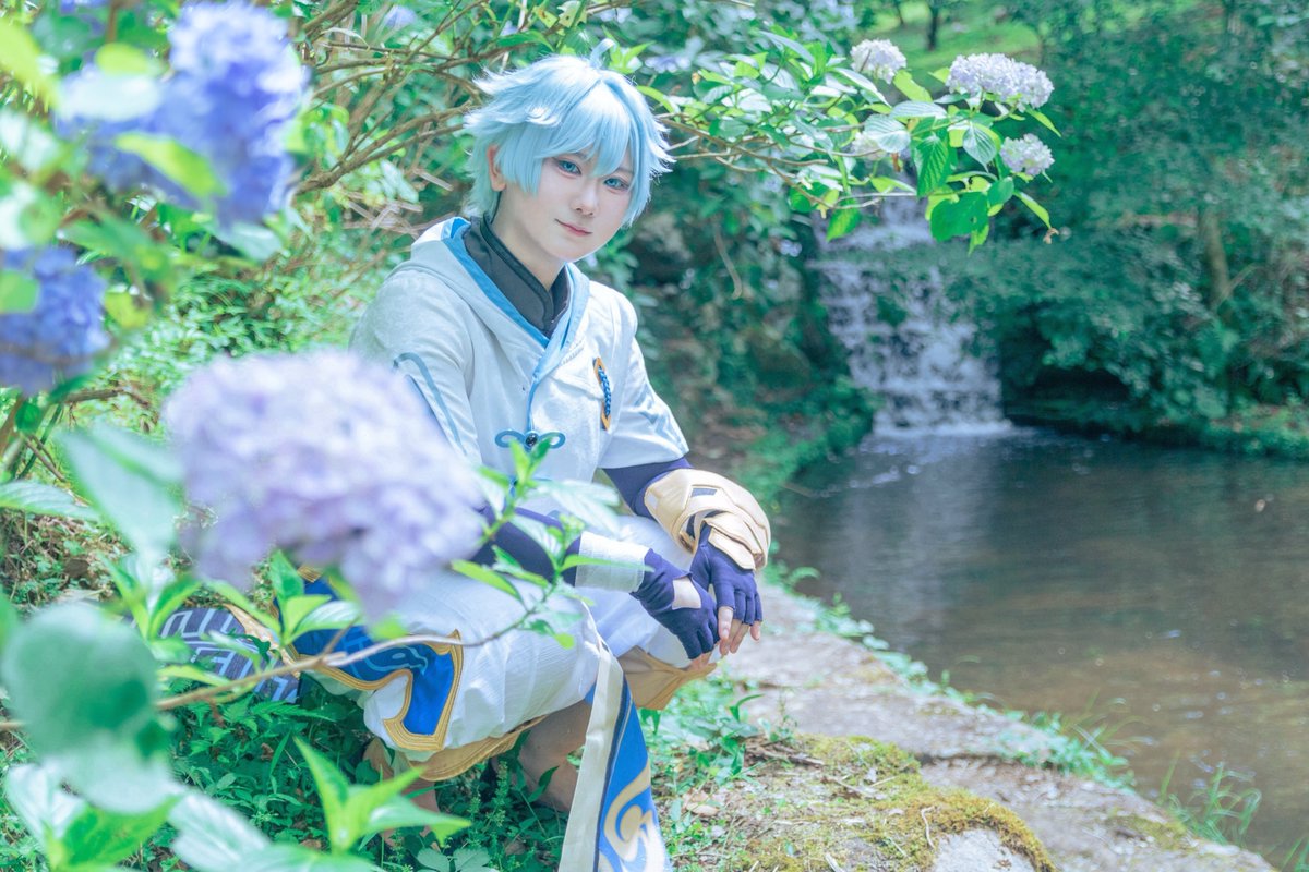 mk_00_c's tweet photo. cos/原神
重雲

photo*彩雲
#Genshinimpact #Chongyun https://t.co/TwFDCMwpjd