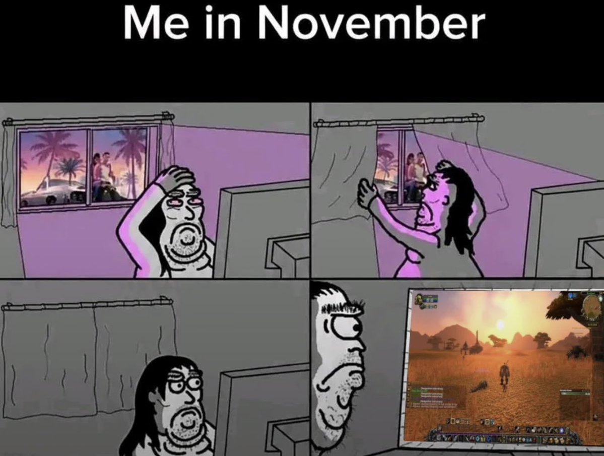 jonzzy's tweet photo. November can’t come fast enough https://t.co/muYeaA7H8U