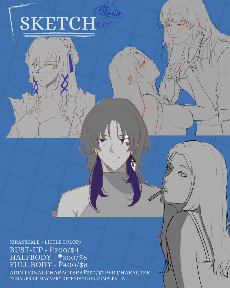 drawnbythesea's tweet photo. 🌊 comm sheet! pls read thoroughly:)
(1/3) https://t.co/AMo1wC4XPp