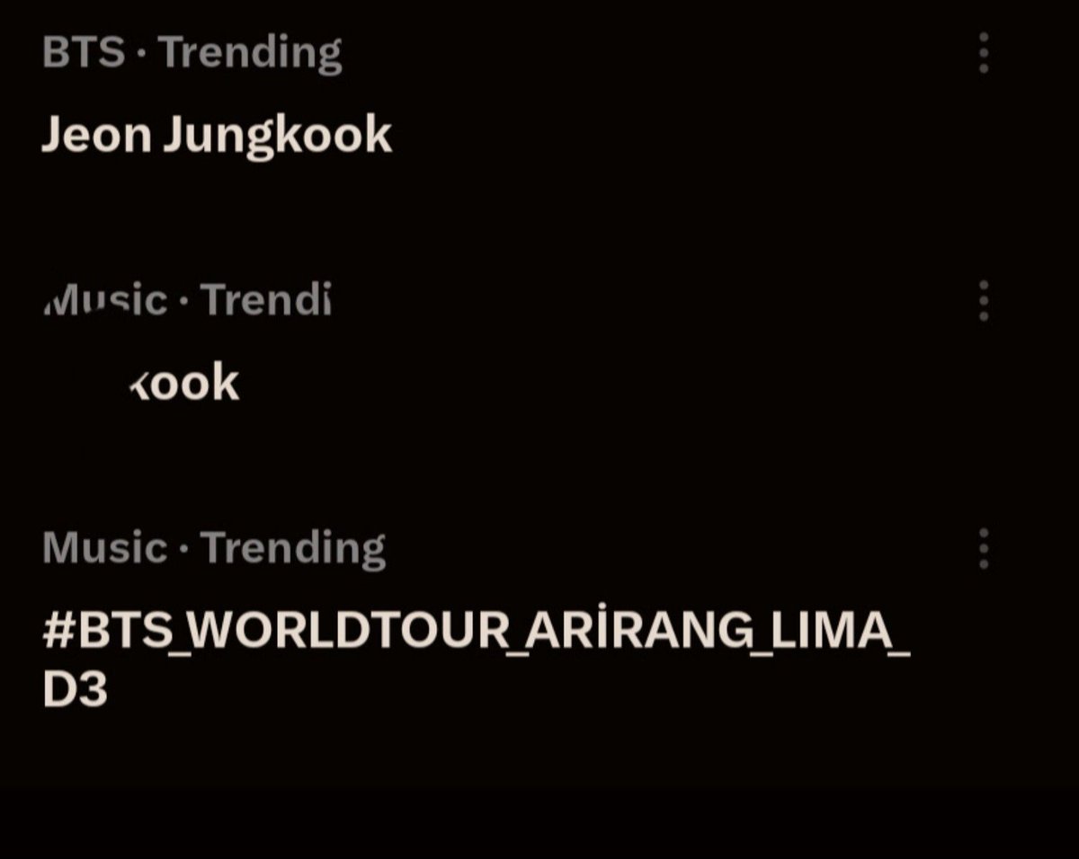 Yasminjk132487's tweet photo. For the third day in a row after BTS's concert in Peru, Jungkook topped the global trends in 56 countries around the world, and he is the highest ranking member and the most topped member immediately after the concert.  So everyone is obsessed with it in different ways🔥 https://t.co/CA9u2YUPOt