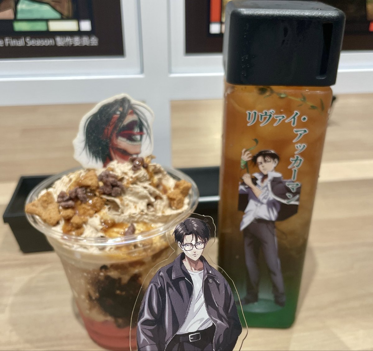 lemonaade252407's tweet photo. 行けた~☕️ パフェもドリンクもおいしかった！そしてそういう時期のみなさまを拝めてとてもよかった…🥰🔮🪄❤️‍🩹 https://t.co/W07WUZ6eF4