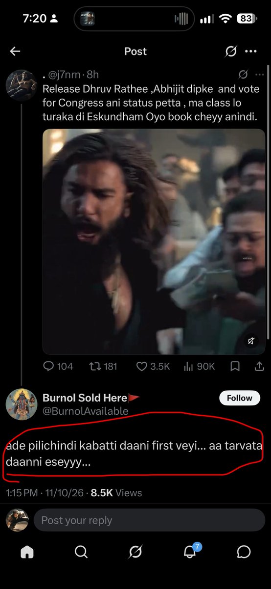 pRRRadeep's tweet photo. Kali matha Dp, 🚩 pettukoni… 

Eedu chese comments chudandi.. 

Veellaki, Jihadi laki em difference undi? 

Veelle kada Nationalists? Kattar Hindus? 

Induke South Bihar anedhi https://t.co/Ad8KM3HmbE