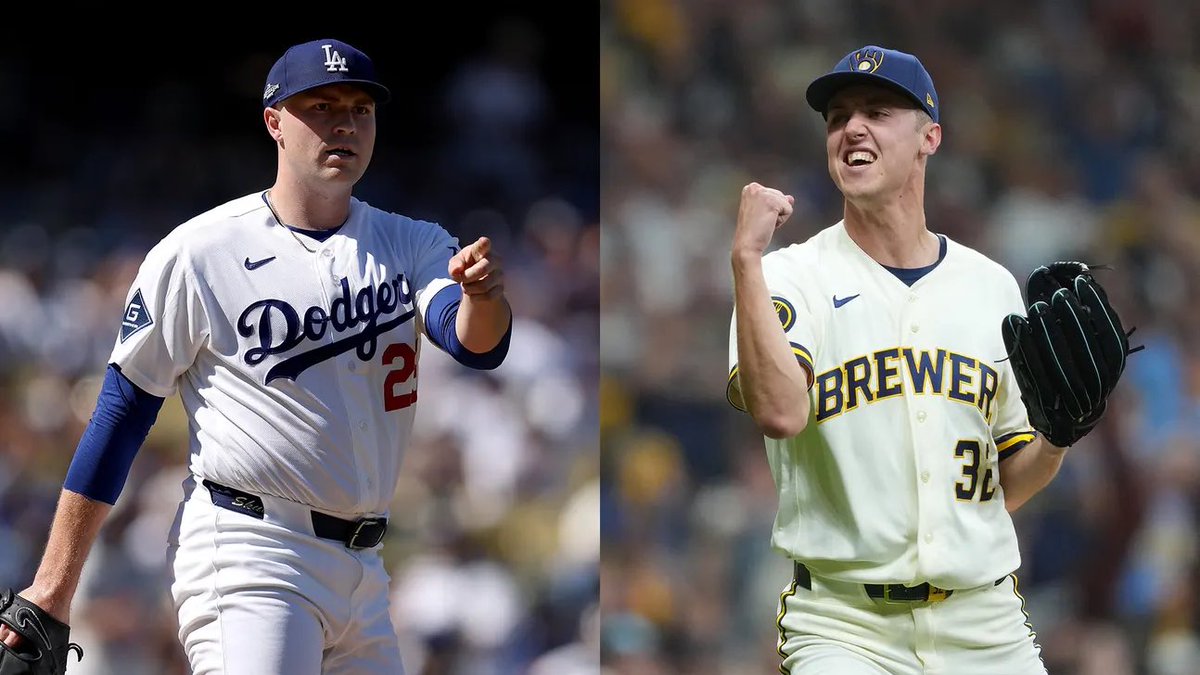 SleeperMLB's tweet photo. Dodgers vs Brewers.
Skubal vs Misiorowski.

Who do you have winning Game 1 tonight? https://t.co/poEzciPmXm