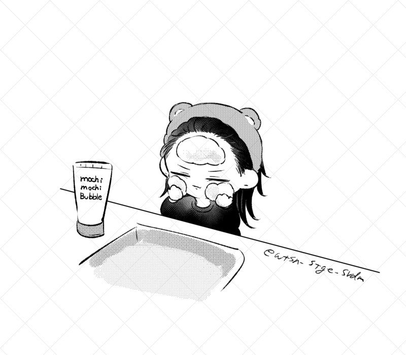 wtsn_stge_srdm's tweet photo. もち泡洗顔 https://t.co/B2JOysbleo