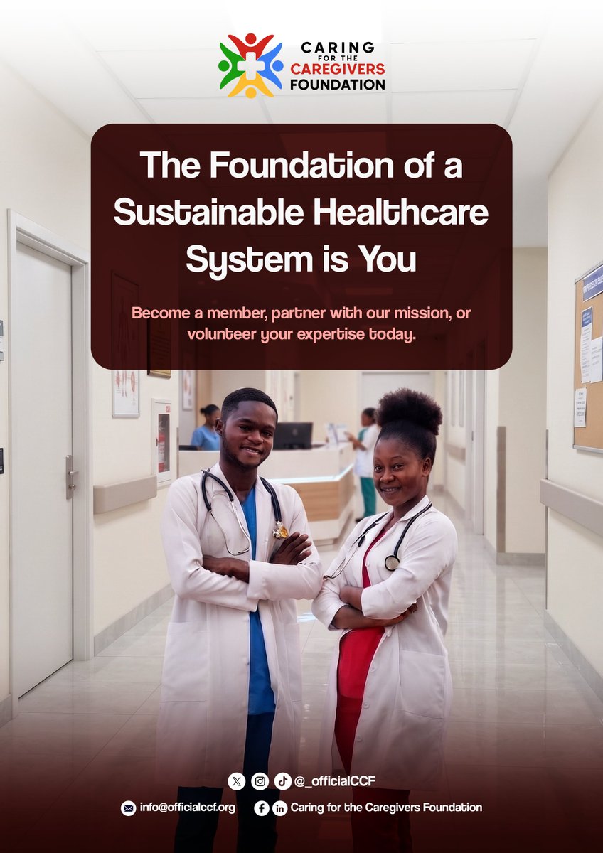 _officialCCF's tweet photo. Passionate about volunteering?
Passionate about doctors' welfare?
Interested in contributing your quota to enhancing doctors' welfare?

Join us today!
Apply below👇🏾 

 https://t.co/BmJ3Ci7fqv https://t.co/LnvnrRYIRE
