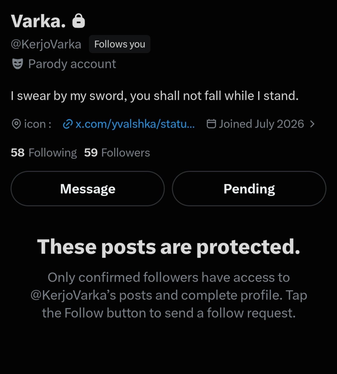KerjoMei's tweet photo. Ka, habis difollback tapi masih pending. Tapi gpp sudah mau disband. 🥹 https://t.co/Jmq4gNLatX
