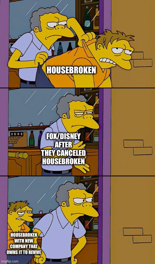 NativeBrony_91's tweet photo. #BringBackHousebroken #SaveHousebroken #ReviveHousebroken #RenewHousebroken #Housebroken #StandWithAnimation

Day 885

Bring back Housebroken, sell the series to a different company to let them own it to continue the series or revive it to come back to Fox https://t.co/tEkdJHayhd