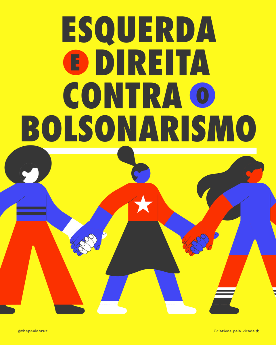 takemeout's tweet photo. Esquerda e direita democratas unidas contra o bolsonarismo nesse segundo turno!! Bora que é 13! https://t.co/PTrZa5d99z