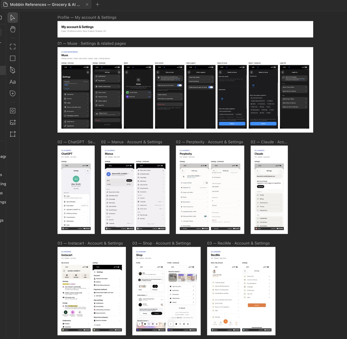 JoshuaIPark's tweet photo. designing the entire flow for our new app and
this setup makes it x100 easier. Avengers for app design indeed

asked @ChatGPT to use @AsideAI to find references from @mobbin and organize them in @paper, and transform with little of my taste https://t.co/TzbjSozjm0