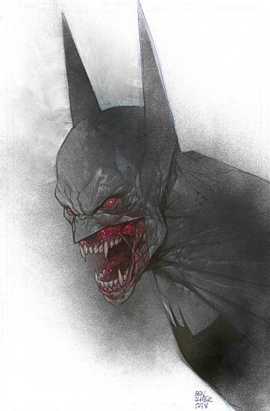 batmancurated's tweet photo. batman vampire by ben oliver https://t.co/gQHhltDEGu