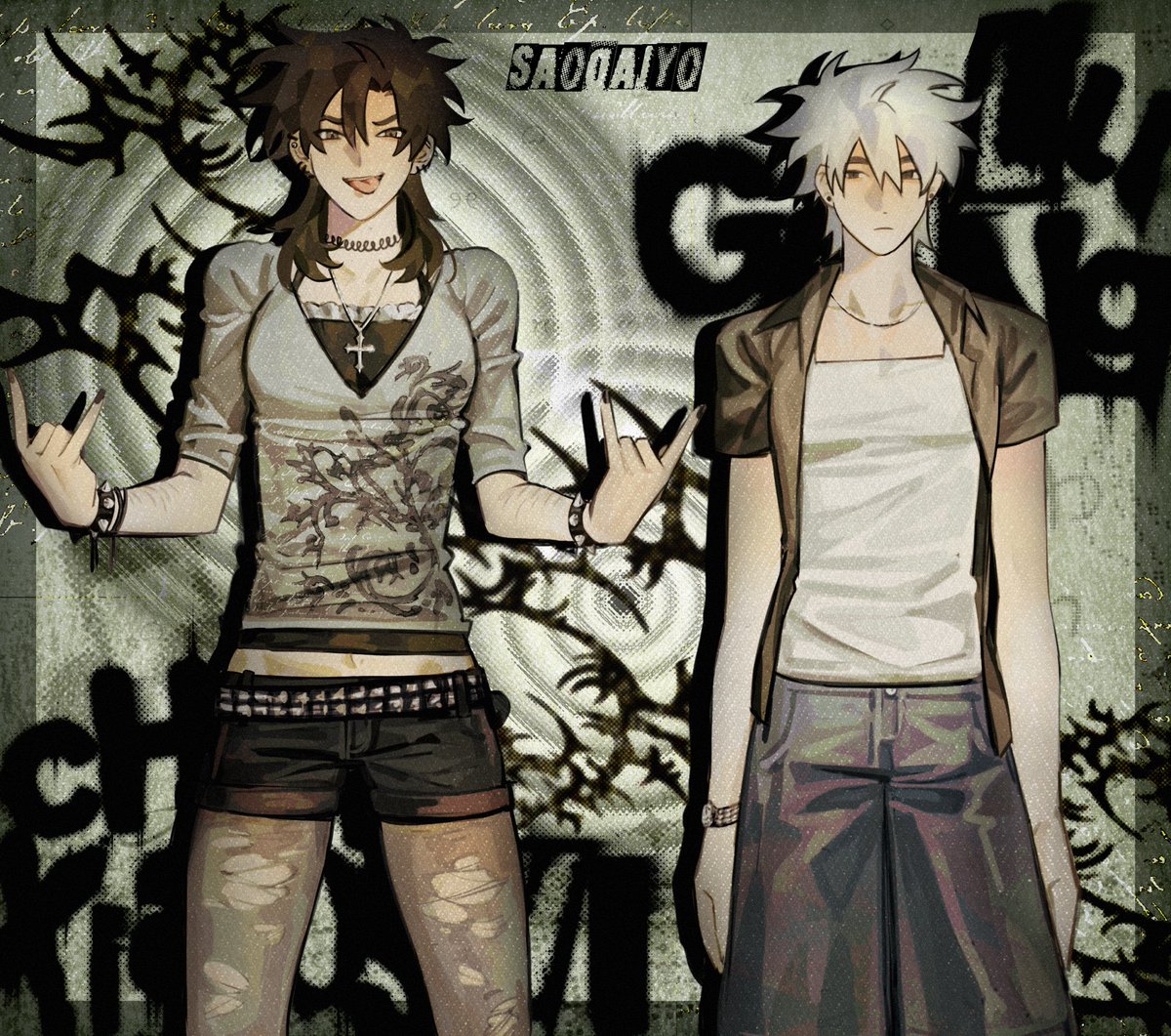 shoucxs's tweet photo. my band au if it was yuri https://t.co/nKL5l470Jh