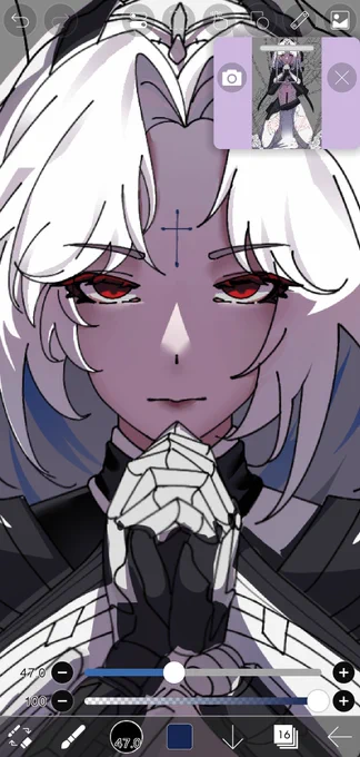 Image from Kyoru's WIP acc (@kayoru_WIPs)