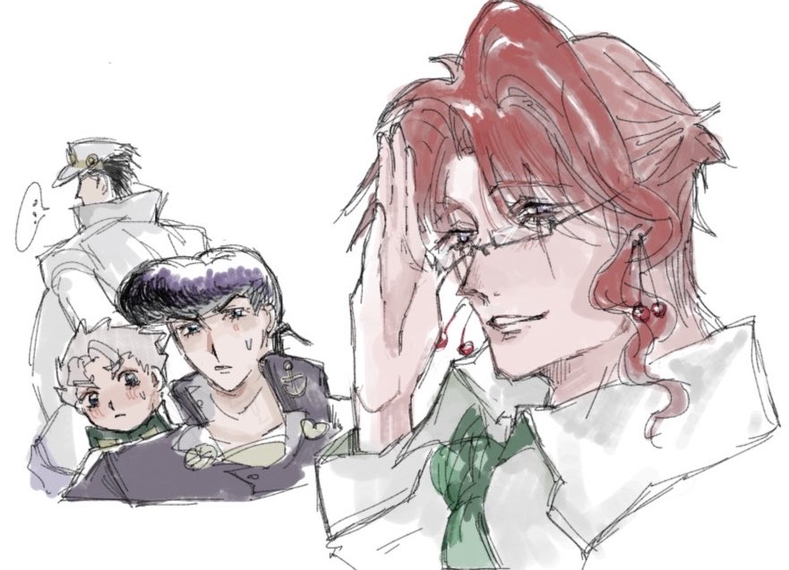 ancoromochi47's tweet photo. 四部院さん　　#jjba https://t.co/ZpdRetgC6V