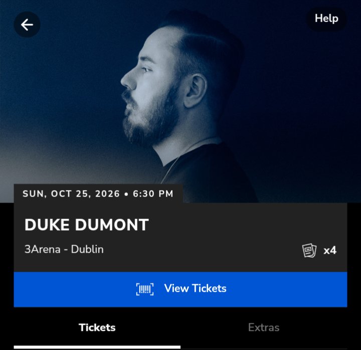 branslinorayo's tweet photo. 🎶 4 GA tickets – Duke Dumont! 🎶
📍 3Arena, Dublin | Sun, Oct 25 | 6:30 PM
Plans changed, so I can't make it. Selling my 4 standing tickets, ready for official transfer.
📩 Message me to claim. First come, first served!
#DukeDumont #DukeDumontDublin https://t.co/okYgjLx35Y