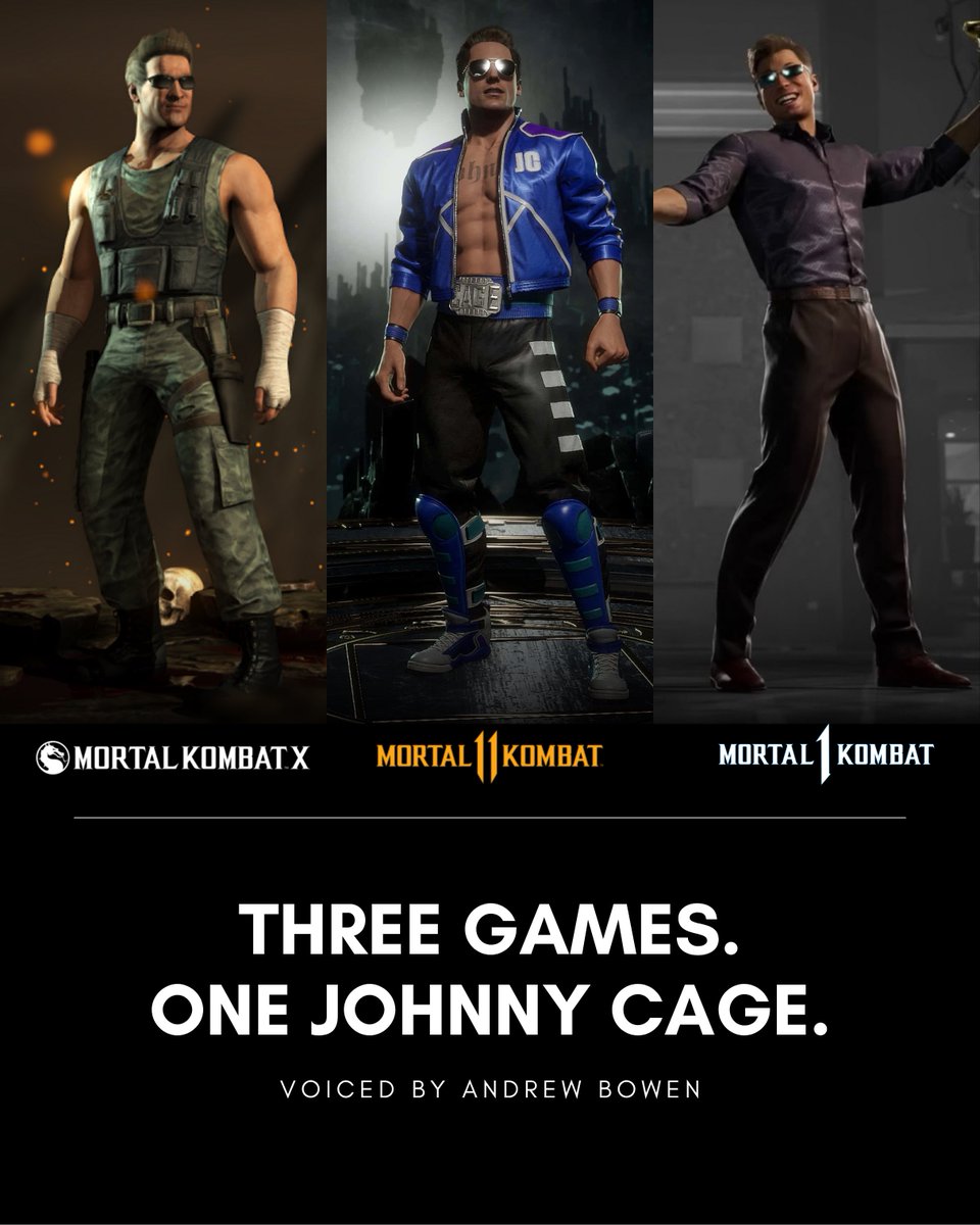 Fight4Rare's tweet photo. Throwback to Kombat4Rare - Oct 2022! 🐉⚡️

Shoutout to Andrew Bowen for stepping into the fight against rare disease and supporting Lil’ Raiden in his battle against UBA5 disorder! 💙 

Four years later, the fight continues…

Could Johnny Cages from across the multiverse join the fight in the next round? 👀 

#MortalKombat #JohnnyCage #Fight4Rare #Fight4Raiden