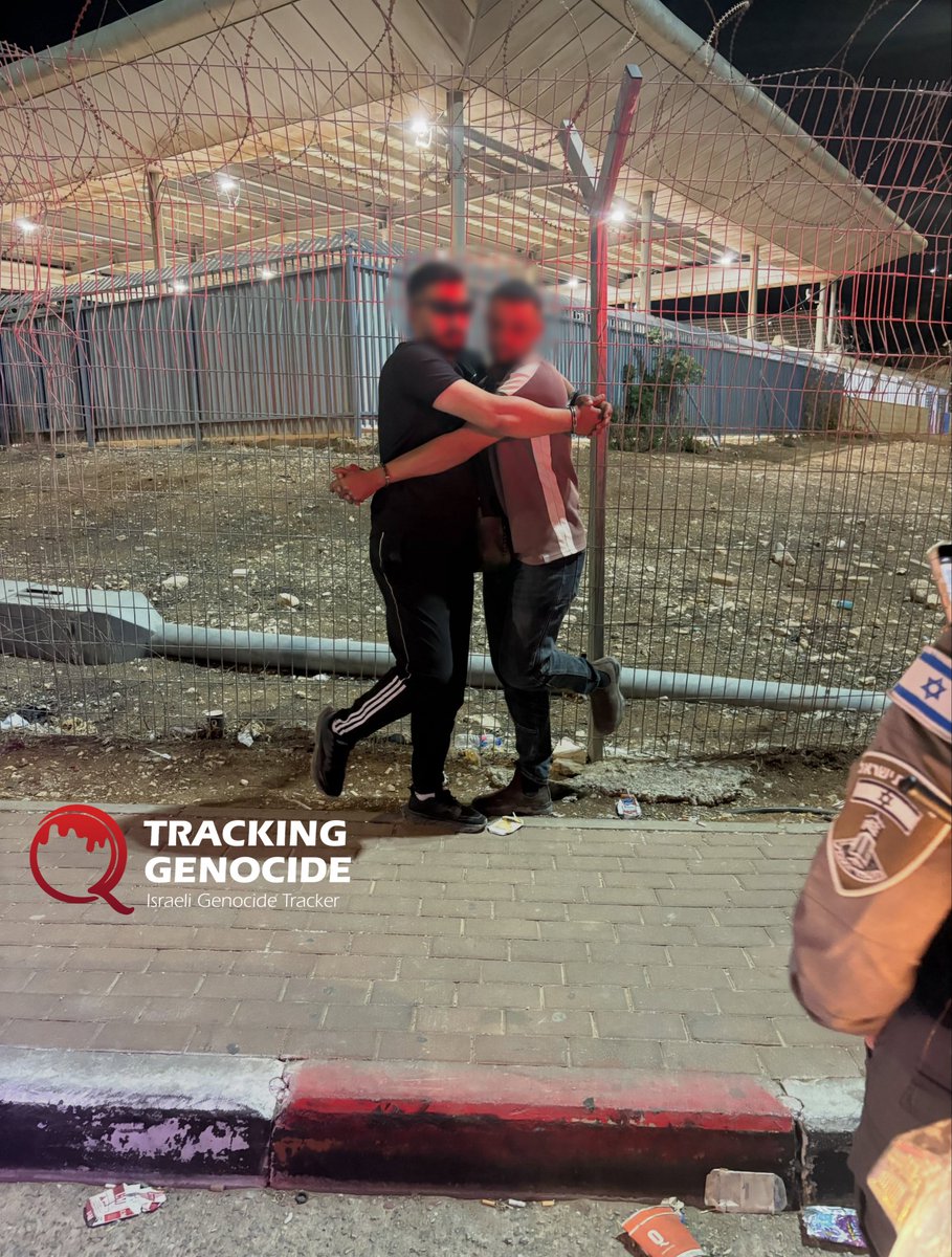 trackingisrael's tweet photo. Israelis finishing service posts, either in the military or the so‑called Border Police, must include images of Palestinians dehumanized and humiliated as a form of superiority.
It’s a sociopathic ritual, a performance of dominance that they feel compelled to document and share with friends and family.