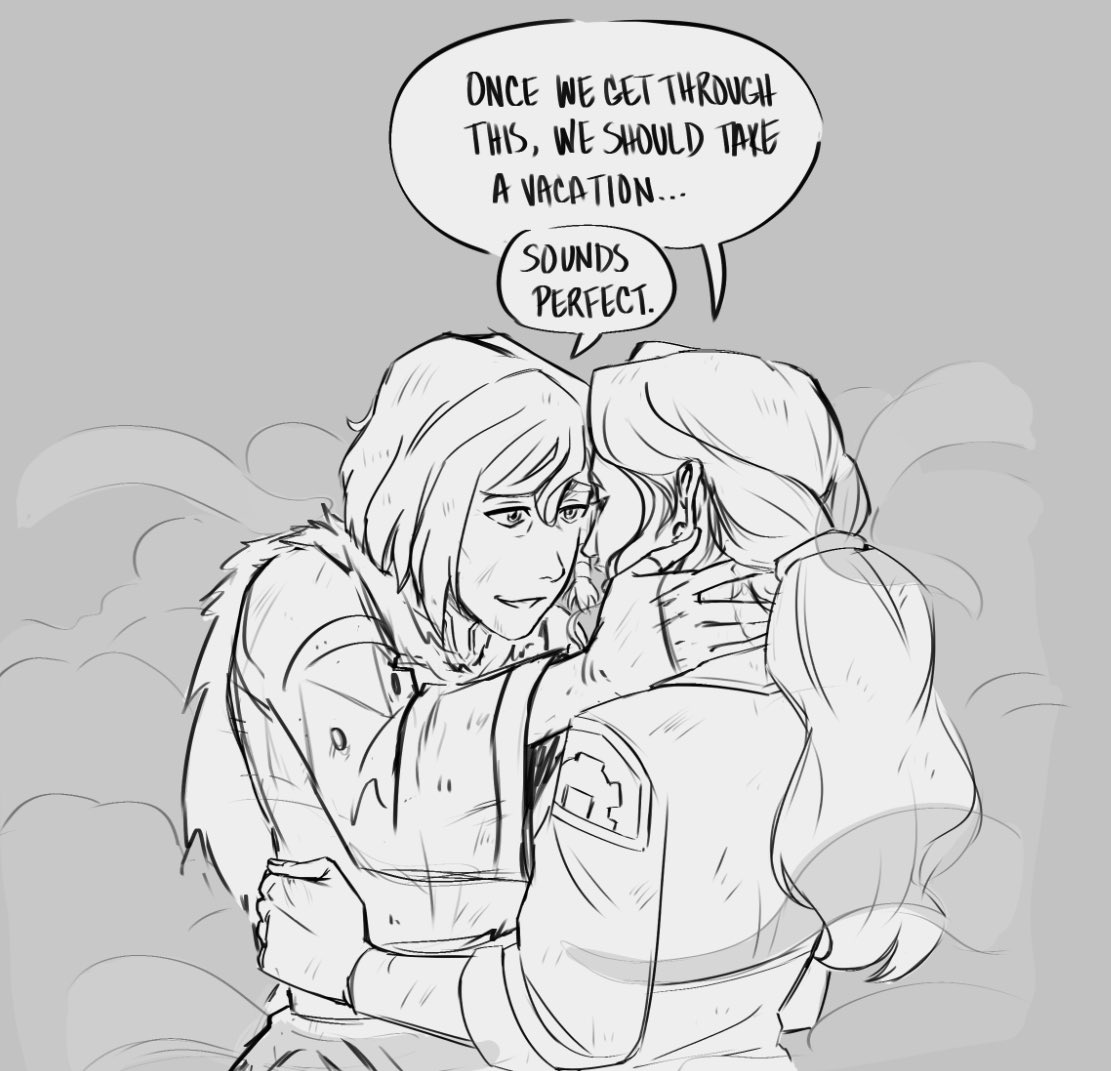 _persnickety_'s tweet photo. Finished a sketch that had been nagging at me for a while now 🥹💕 #korrasami #a7h #avatarsevenhavens https://t.co/GzAYQc9wIQ