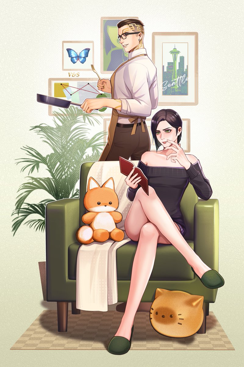 hairtail0v0's tweet photo. A devoted stay-at-home lover.
#chiper #VALORANT https://t.co/DHPd43Lp07