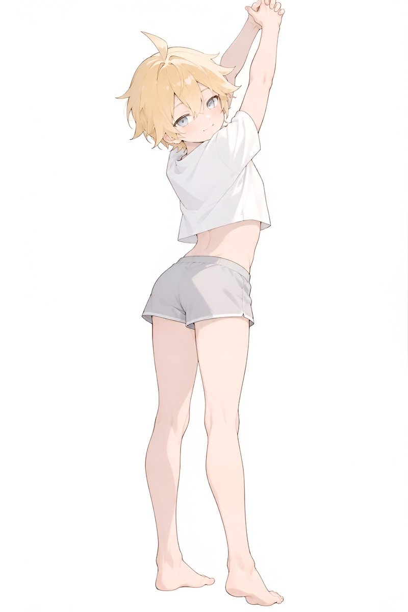 yuu_kagamine's tweet photo. ストレッチ

#KagamineLen  #鏡音レン https://t.co/FXLvZviPEr