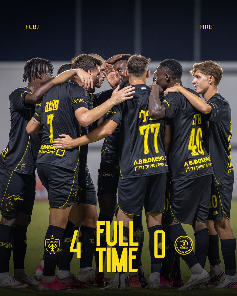 fcbeitar's tweet photo. אין ספק שהתגעגענו!
שבוע הבא - חוזרים לטדי 🔥
#יאללהביתר💛🖤 https://t.co/JSoWaHu4In