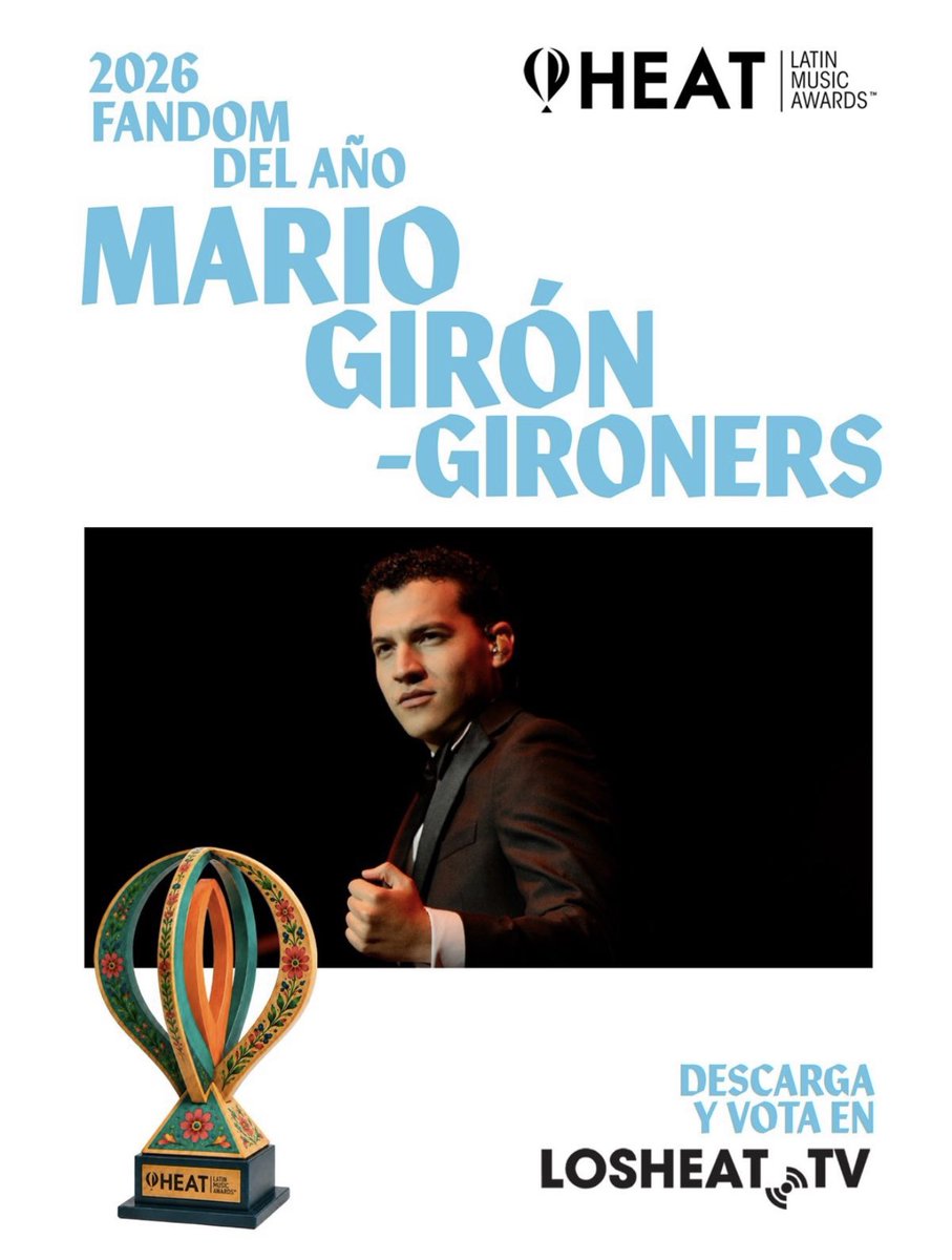 AnaApodaca11's tweet photo. Muy buenas tardes, feliz domingo…

🚨RECORDATORIO DIAL🚨

🗳️VOTA POR MARIO🗳️
No olviden sus “Votos Dial” en https://t.co/vR4GiHmXMh 
✨Promesa Musical
✨Fandom Del Año

Estamos dándolo todo en las votaciones, porque sabemos que se lo merece 🥹♥️ https://t.co/ud5bihopje