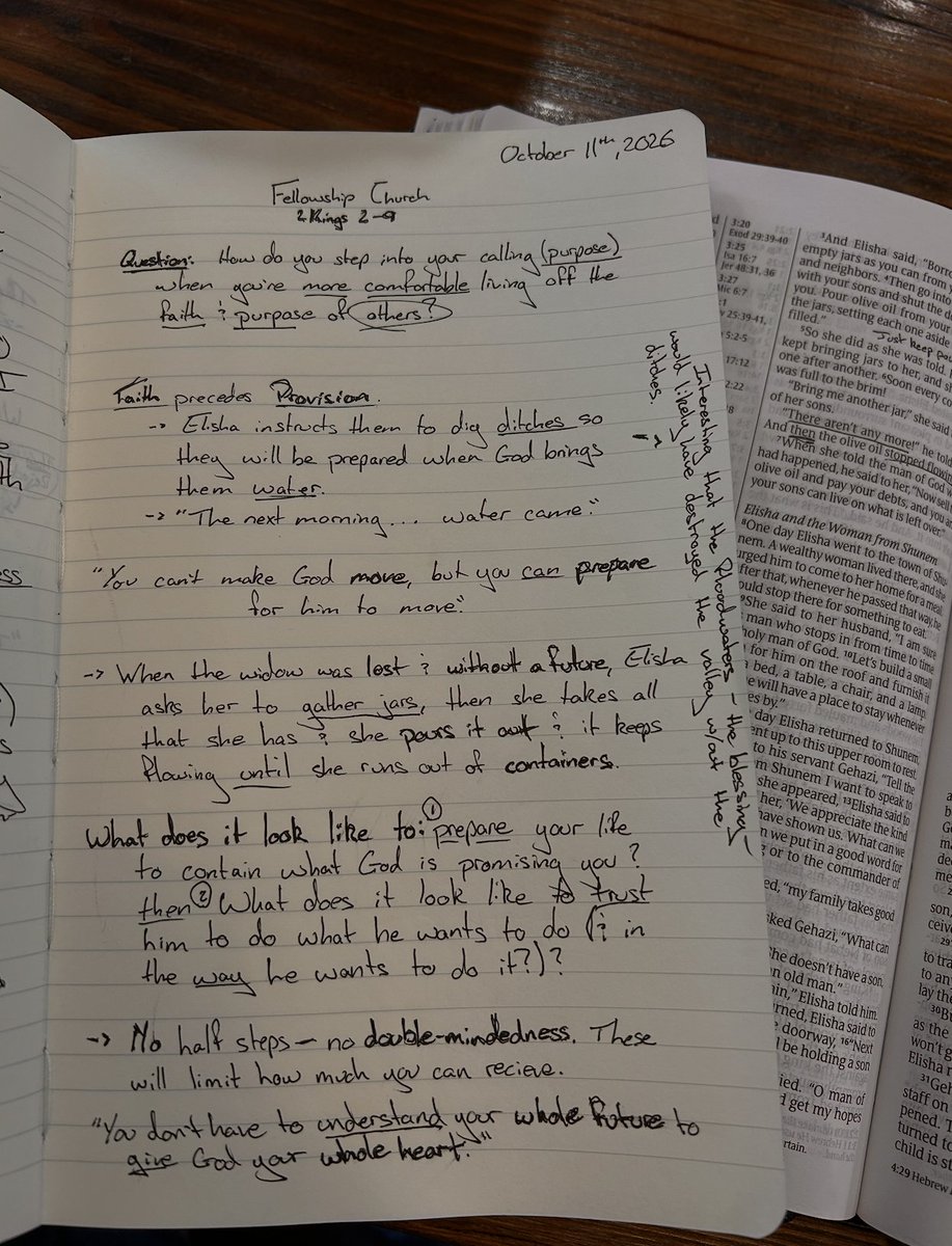 KaleoKeegan's tweet photo. How to Receive God's Blessing
Sermon notes - 10/11/2026 https://t.co/77IX9XHDsE