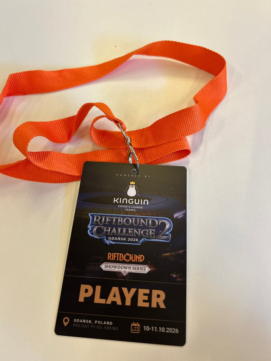 Red___Unicorn's tweet photo. Finished 9th out of 489 at the Gdańsk Riftbound Showdown with an 8-1-1 record. 🥲
One spot short of Top 8, despite being the only player on 25 points to miss the cut.

Walked away with 2 booster boxes and 3rd-best Rengar

Anyway very proud of my run
#ShowdownGdansk https://t.co/u4ftMMTEzF