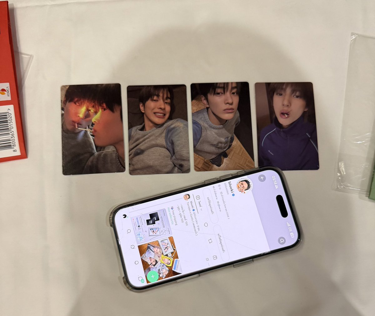 bluesieo's tweet photo. wts / กอนโฮ จูฮุน

- 450 / 250 / 300 / 300

📬 shipping  30 พื้นที่ห่างไกลบวกเพิ่มตามขนส่งค่ะ
( หรือแลกเป็นน้องออมเสนอมาได้คับ 🙏🏻 )

#ตลาดนัดcortis https://t.co/tnZw7TtpuZ