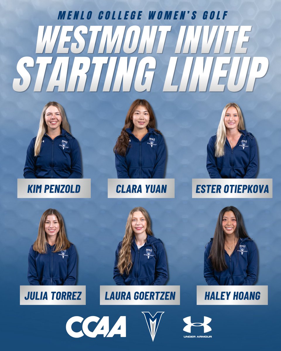 MenloAthletics's tweet photo. This way to Westmont! 🏖️🏌️‍♀️

Shifting from hosting the Warriors to visiting them at Sandpiper Golf Club, Menlo Women’s Golf sends six Oaks into tomorrow's Westmont Invitational!

 #GoOaks #itsOAKtime #MenloWGolf #NCAAD2 #CCAA https://t.co/LVmFBly2dE