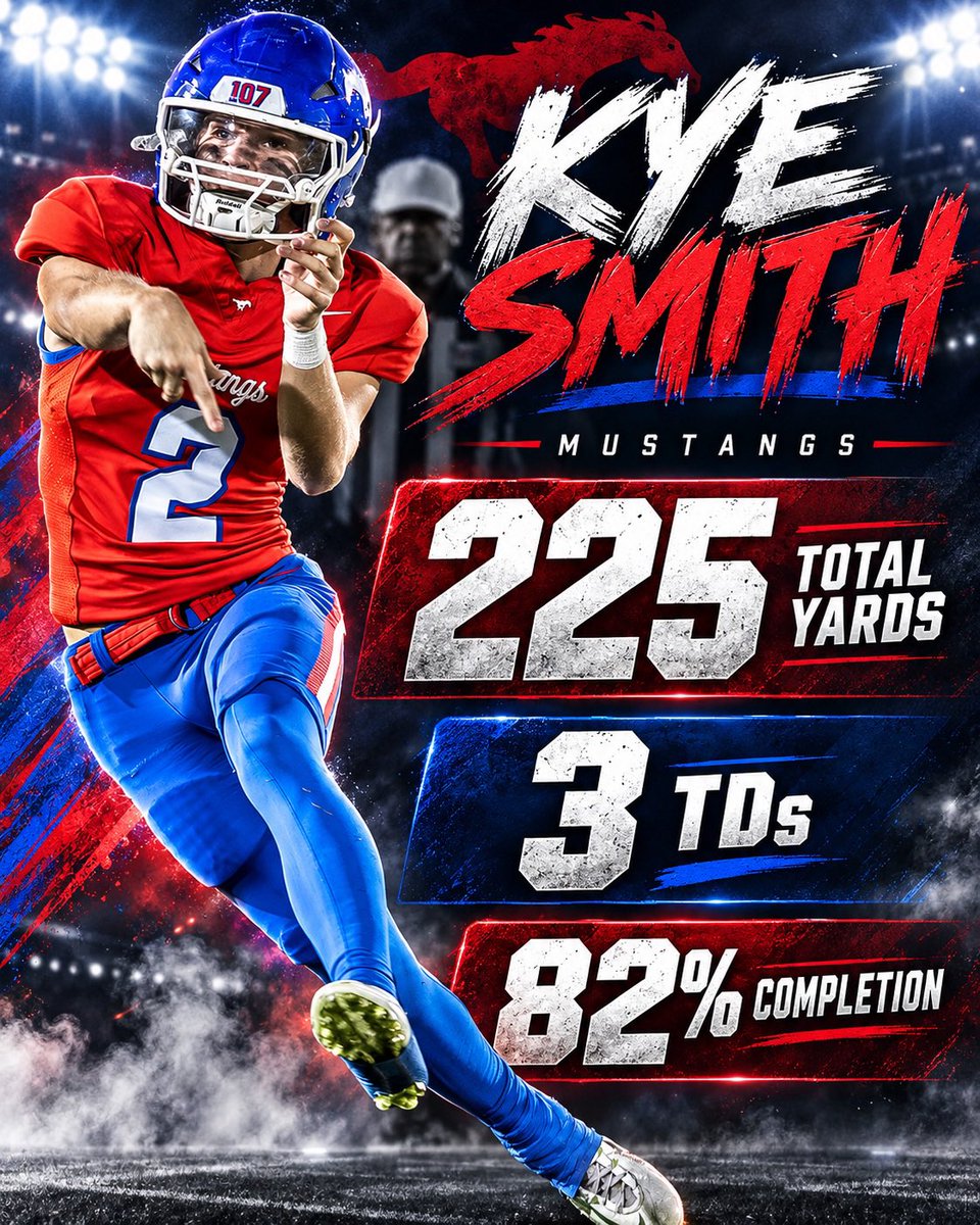 KyeHSmith2's tweet photo. Stangs Win! 
#RiseOfTheVine https://t.co/a7eRAnkDro