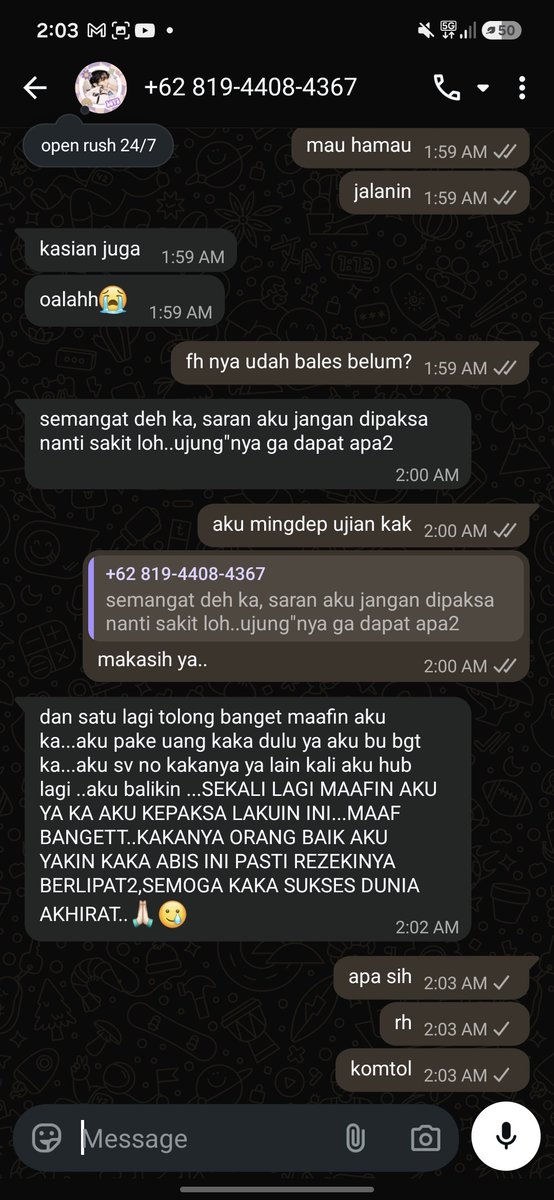 piinotter's tweet photo. BALIKIN DUIT GUA KONTOLLLLLLLL BUKAN LU DOANH YG BU YA NGENTOT. ROT IN HELL YOU FUCKER #zonauang https://t.co/PX4cKxzzzd
