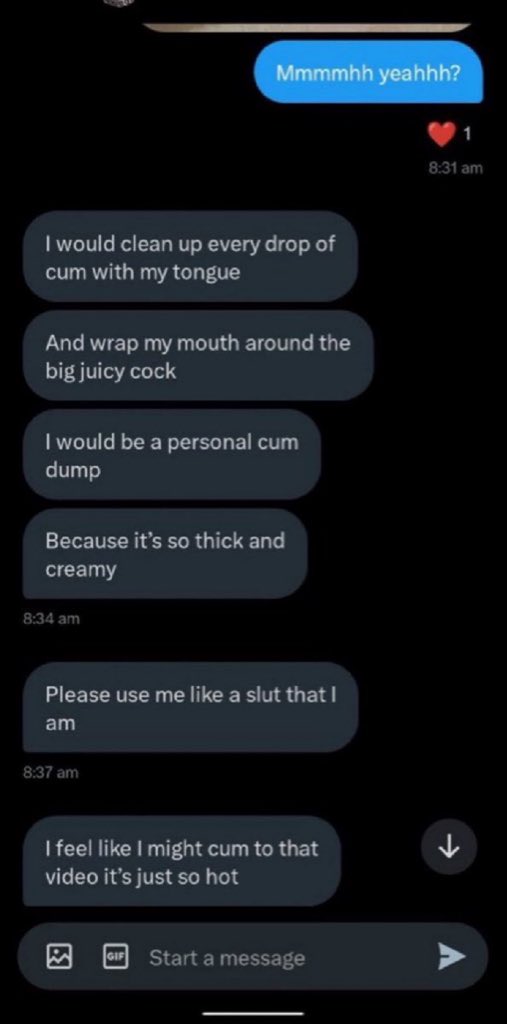 mistressja7sms's tweet photo. can pass your straight test"

Smh 🤦‍♂️ #nsfw #nsfwtwt #latina #teen #horny
#SellingContent #BUYINGCONTENT #throne #pussy #cock #cum #secretbuyer #milf #slut #findomswe #feet #porn #findom #finsub #bbc #cuck #dickrate #videocall #bigdick #nudes #straight #riyadh #Germany https://t.co/qE4ASCa3ic