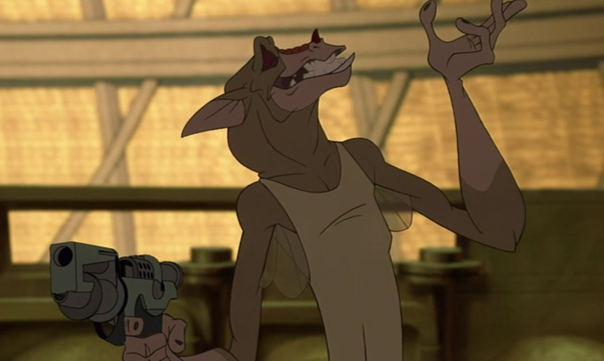DailyToonMen's tweet photo. Preed from Titan A.E.! https://t.co/0GNDmdYEo5