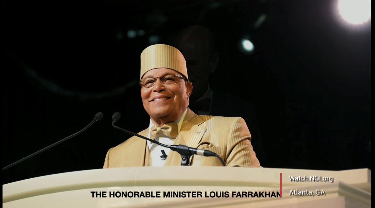 OfficialNOI's tweet photo. The Honorable Minister @LouisFarrakhan connected my heart to The Honorable Elijah Muhammad.

~@minishmael 

#HDOA26 #Farrakhan https://t.co/EW9Zraso4M