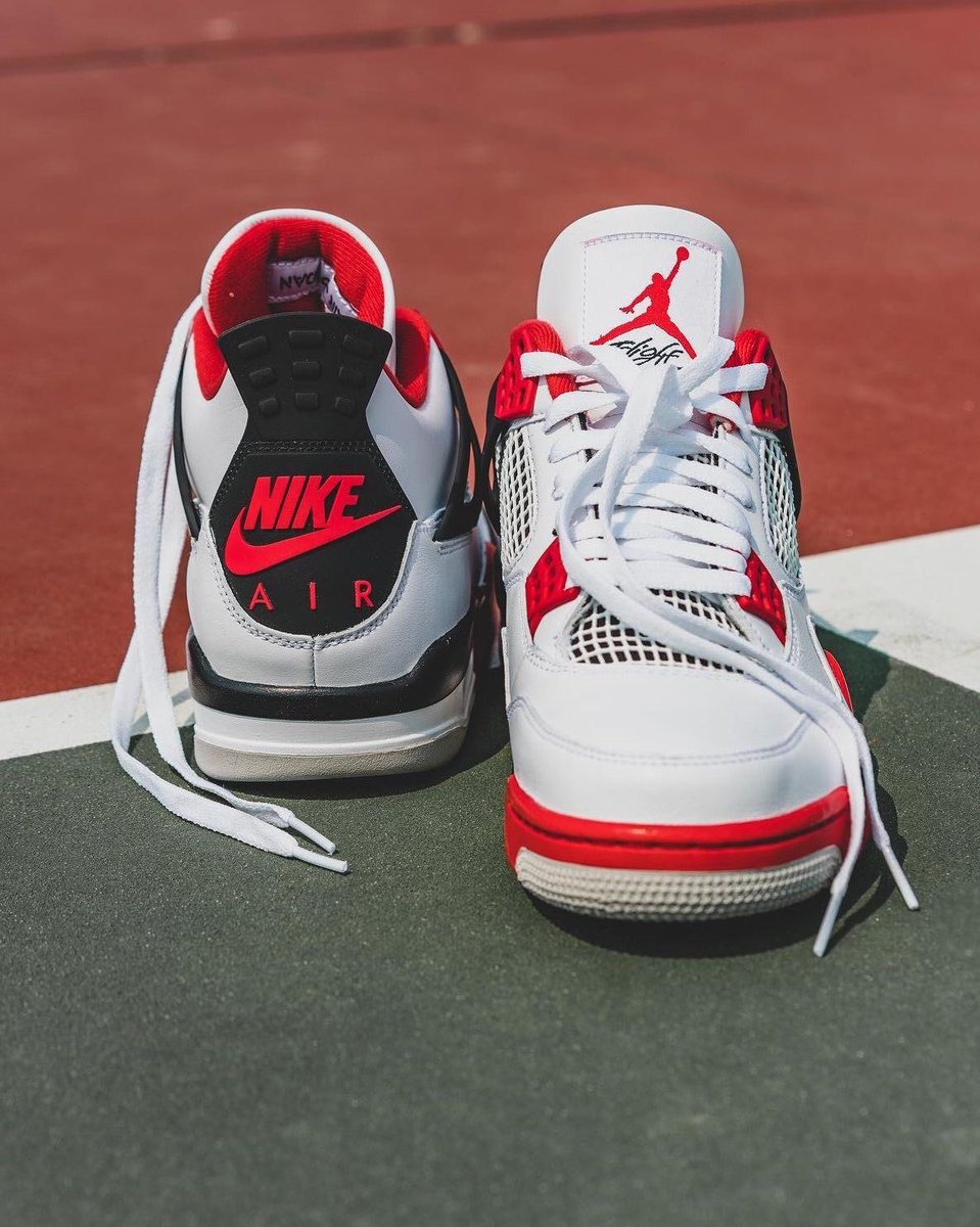 SBDetroit's tweet photo. The Air Jordan 4 OG “Fire Red” returns in 2027 🔥❤️

FULL DETAILS:  https://t.co/tpao8XAwuU https://t.co/Prl4EUoDRO