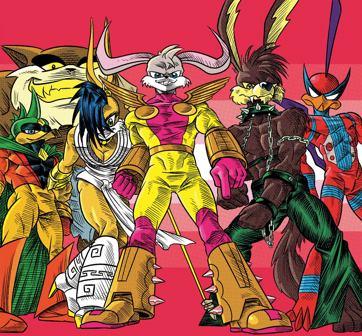 PbBancb0's tweet photo. #loonatics from Earth-3 (aka the universe where they're all evil), that or just "my redesigns"
#fanartㅤㅤㅤㅤ https://t.co/ebn8o9UQCb