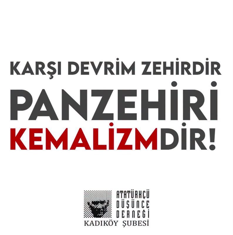 addkadikoy's tweet photo. KARŞI DEVRİM ZEHİRDİR!
PANZEHİRİ KEMALİZMDİR!

#YenidenAtatürkCumhuriyeti için;
#ATATÜRKTEBİRLEŞMEZAMANI 

@add_genelmerkez https://t.co/vNpCSceUOJ