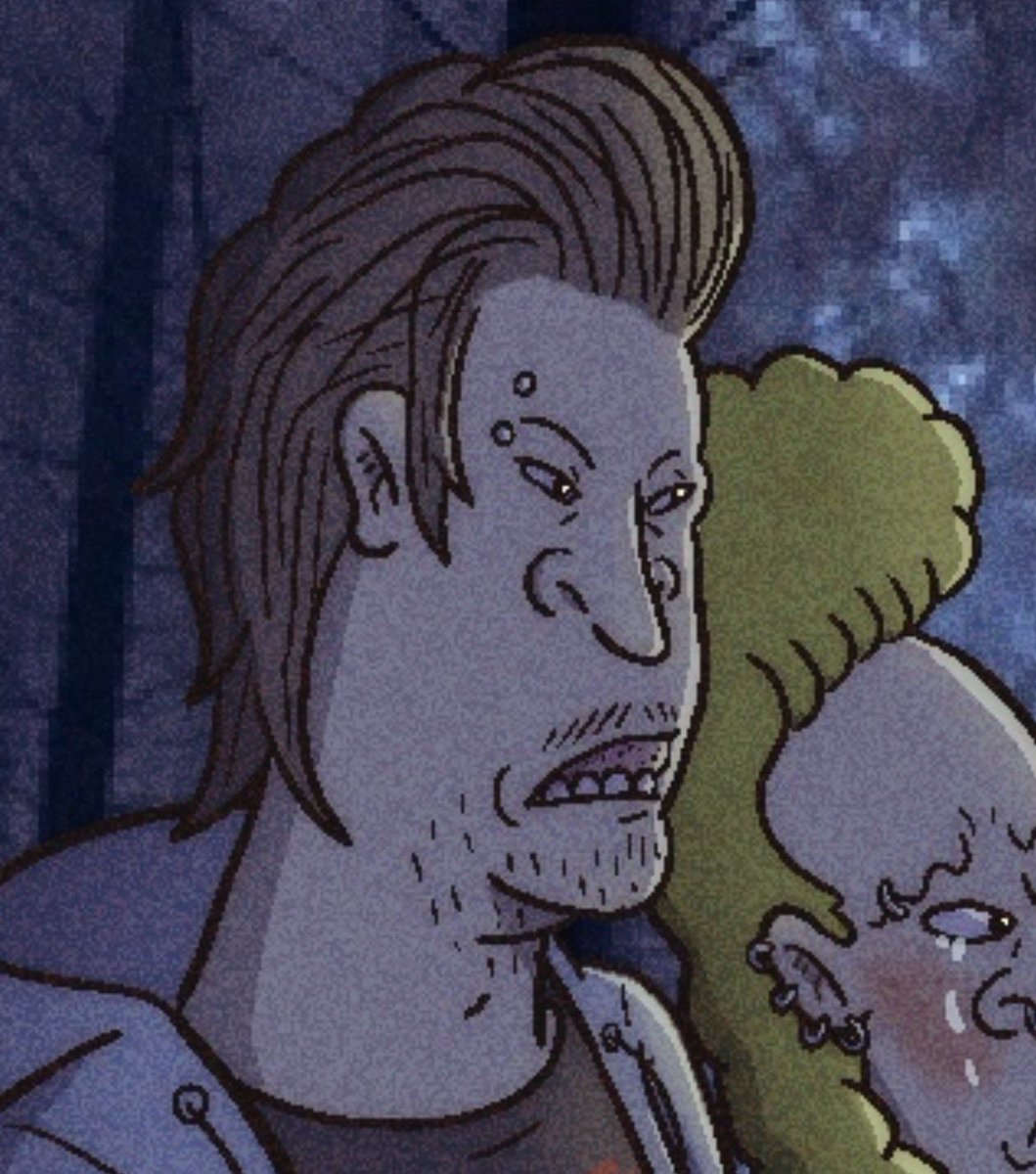 rockaberryx's tweet photo. A super awesome angst moment I wished I put in chapter 13 of the fanfic but I hadn’t thought about it at the time #beavisandbutthead #bbhtwt #bnbtwt #beavhead #beavisxbutthead #au #fanart #digitalartㅤ https://t.co/sM6JMq62hB