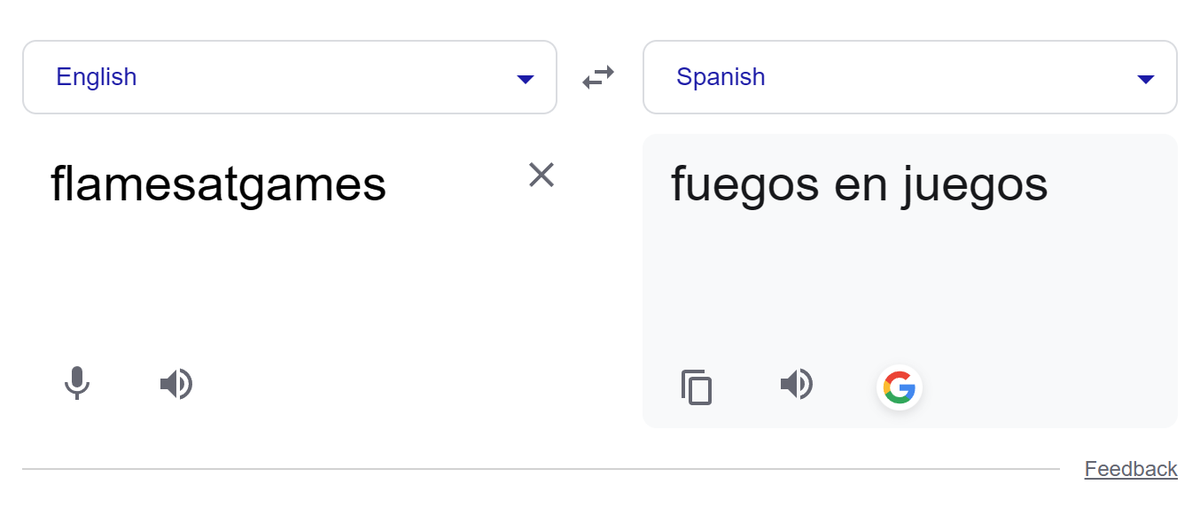 flamesatgames's tweet photo. holy shit my name retains its rhyme in spanish https://t.co/ksXUJlYdr5
