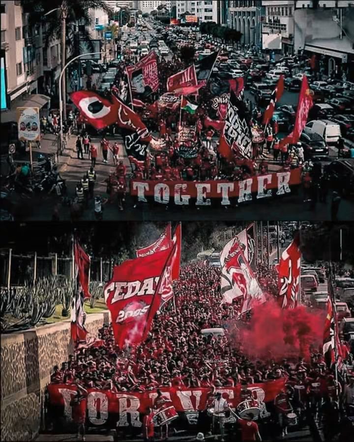 wydadFamily's tweet photo. TOGETHER FOREVER 🔴⚪️
#wydad #dimawydad #winners2005 #winners05 #togetherforever❤️ https://t.co/VBwCTsLqIV