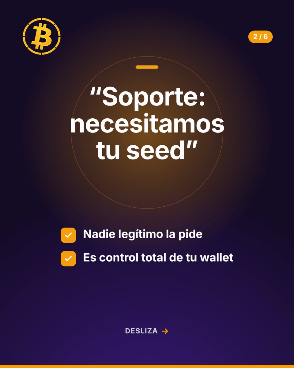 emprendiendobtc's tweet photo. Si lees esto, baja el dedo del botón.

Sigue la cuenta: publicamos seguridad práctica.

#bitcoin #estafas #phishing #seguridad #autocustodia #principiantes https://t.co/P8pUi7TqEE