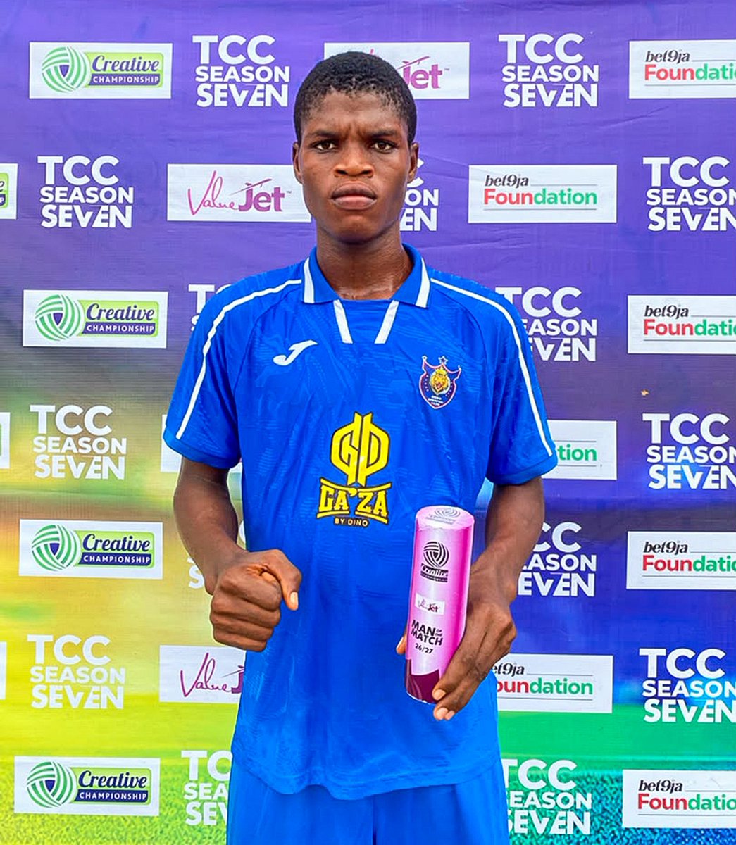 official_tcchq's tweet photo. Godswill Edem (Broad City)

Hunsa Ezekiel (Dino SC)

 #TCC | #Bet9ja https://t.co/Lxh4tXG9rz
