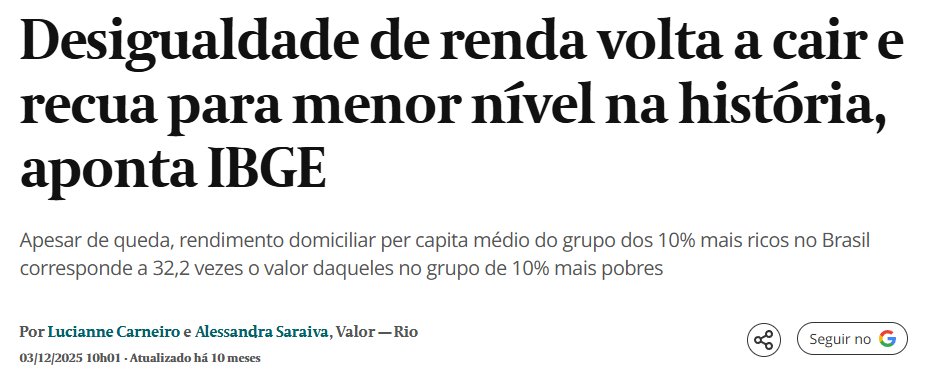 Henrique83ttyp's tweet photo. @vferraz93 @_janoninho Desemprego menor da história e a menor desigualdade da história. Quero motivos com fatos e dados técnicos que justifiquem mudar. No aguardo https://t.co/GTh2ivPyDw