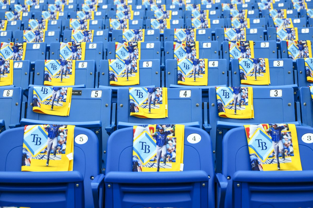 RaysBaseball's tweet photo. 🟡 RALLY READY 🟡

🔒 in your seats: https://t.co/PRqOFP75na https://t.co/AWaCb36Aq2