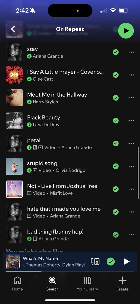 wolfstarzkinnie's tweet photo. my on repeats ! i listen to mostly vinyl tho🧁 https://t.co/l7a0y1luAC